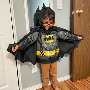 Boy’s Batman raincoat,